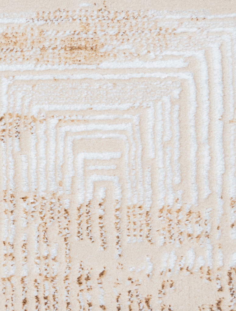 RIENZ U7026 BEIGE PLATA 160*230 TAPETE - LN