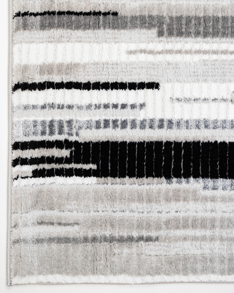 SESIA R1005 GRIS GRIS NEGRO 160x230cm TAPETE - LN