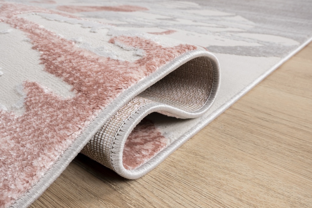 BETSY U5025 CREMA GRIS ROSA 240*330 TAPETE - LN 