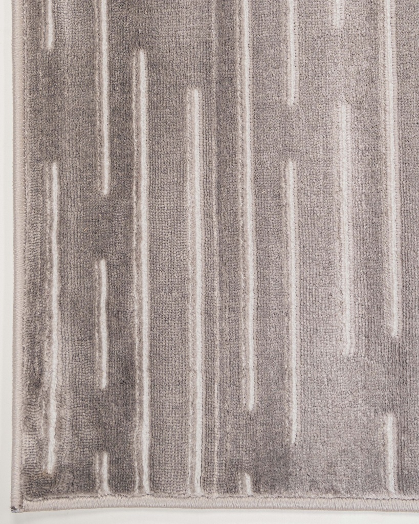 BRENTA U9005 GRIS CREMA 160*230 TAPETE - LN