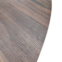 CONTEMPO MESA DE COMEDOR CIRCULAR 100 NOGAL - JM26