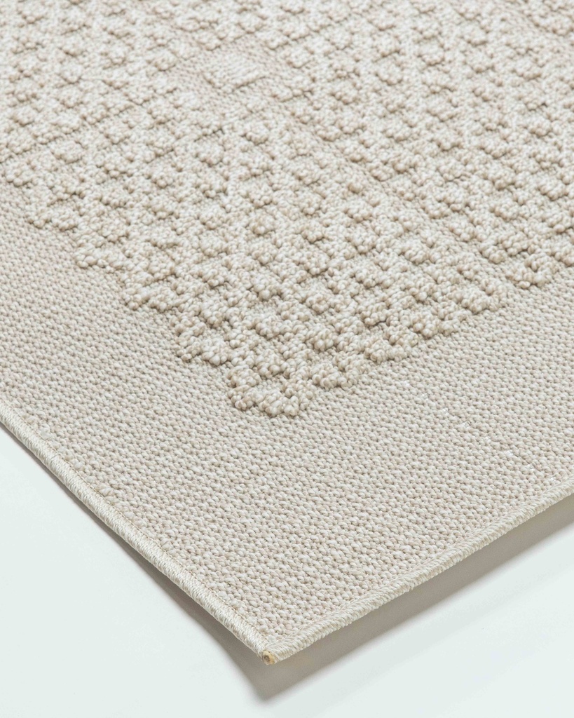 FORZA T2367 CREMA GRIS 240x330cm TAPETE PARA EXTERIOR - LN