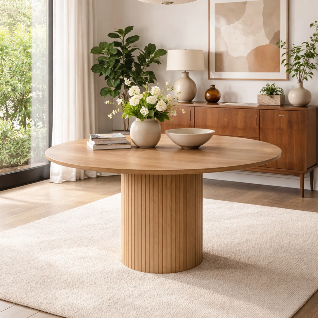 SAB MESA DE COMEDOR 120 TONO ROBLE - JM26