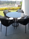 PIEDRA CIRCULAR 120cm MESA DE COMEDOR - MG25