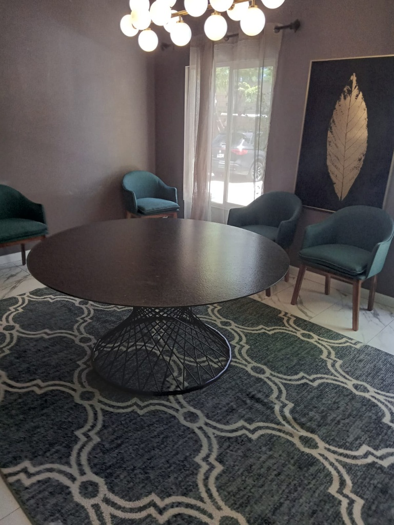 PIEDRA CIRCULAR 120cm MESA DE COMEDOR - MG25
