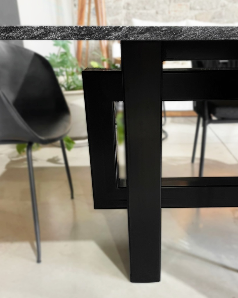 PIEDRA RECTANGULAR 135x270cm MESA DE COMEDOR - MG25