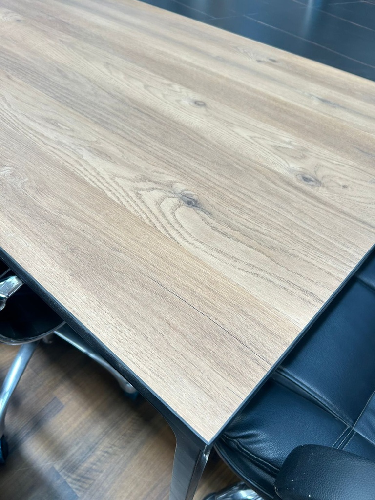 AUSTRIA MDF MESA COMEDOR RECTANGULAR ENCHAPADO - M