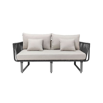 SAN BLAS LOVESEAT TEJIDO PARA TERRAZA CON COJINERIA MYKONOS - X 2023