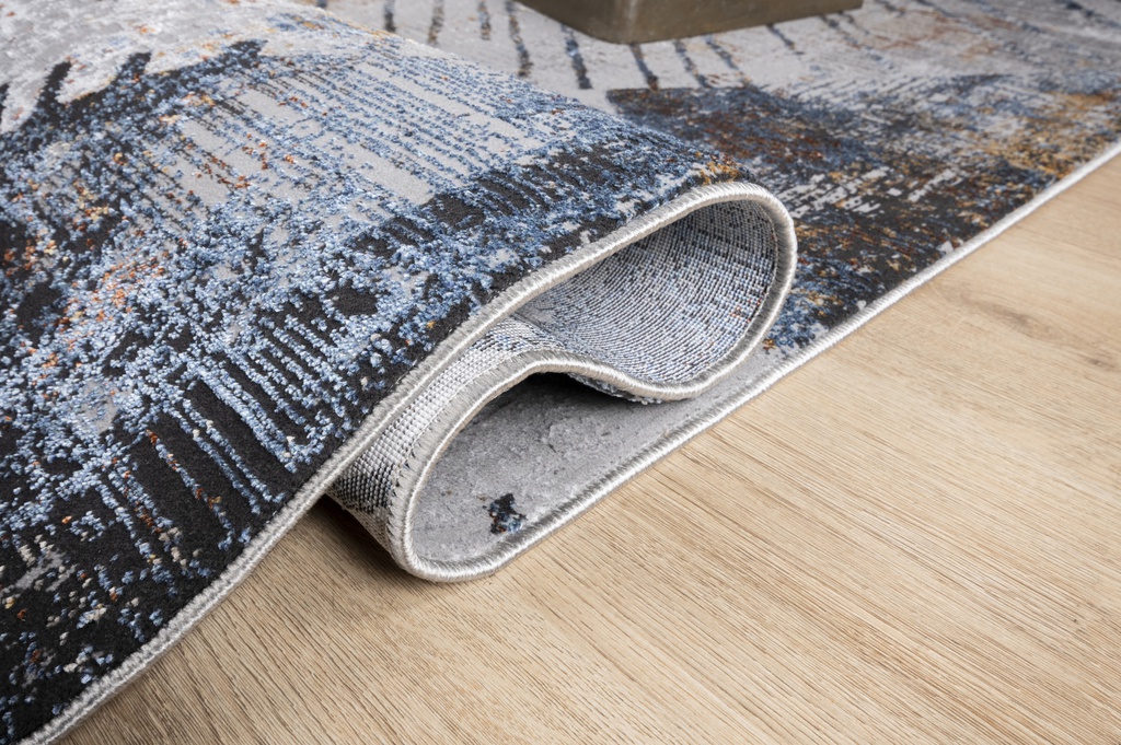 ADARA T2256 GRIS CREMA ORO 200*290 TAPETE - LN26  