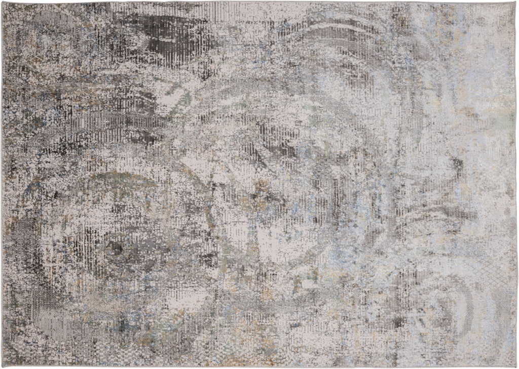 ADARA T2257 VERDE ORO GRIS 240*340 TAPETE - LN25  