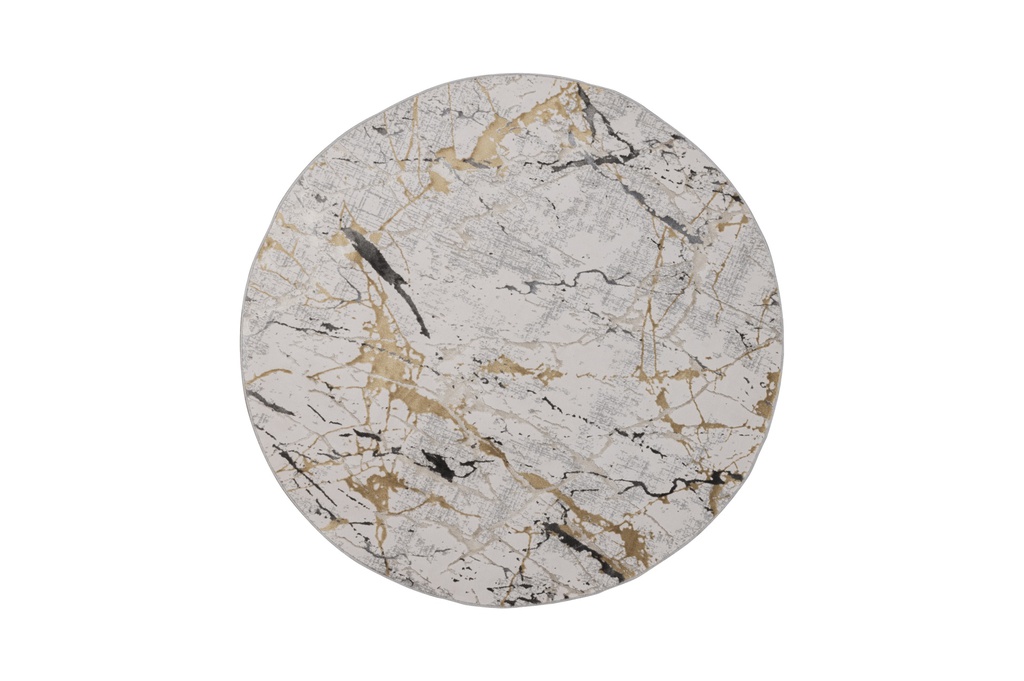 ZARIA T2187 GRIS CREMA 200 DIA TAPETE - LN26  - consultar disponibilidad quedan pocos