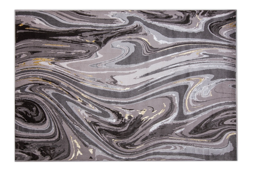 AYDA T9019 GRIS PLATA ORO 240*330 TAPETE - LN26 