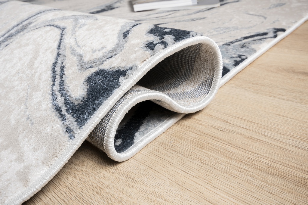 BELMA U6022 PLATA NEGRO 240*330 TAPETE - LN 