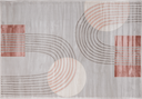 BETSY U5020 CREMA GRIS ROSA 240*330 TAPETE - LN26 