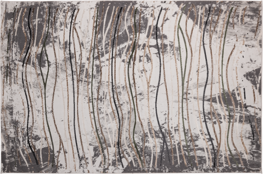 DELME T5153 CREMA GRIS VERDE 160*230 TAPETE - LN26 