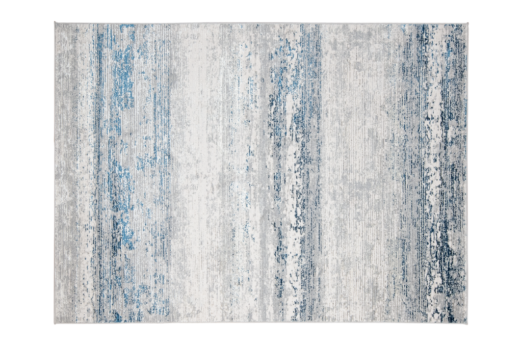 DENIZ U7018 GRIS CREMA AZUL 160*230 TAPETE - LN 