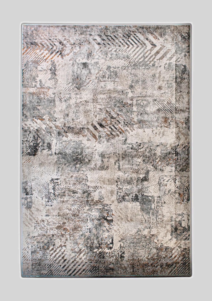 HADIM T2115 GRIS ORO 60*90 TAPETE - LN26b 