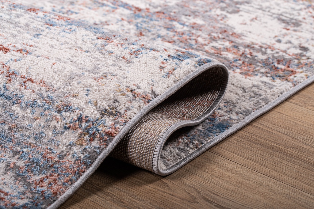 NIDA U2013 AZUL CREMA 240*330 TAPETE - LN   - consultar disponibilidad quedan pocos