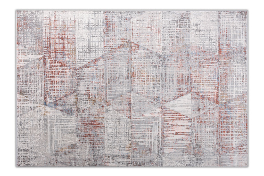 NIDA U2014 AZUL CREMA 200*290 TAPETE - LN26*   