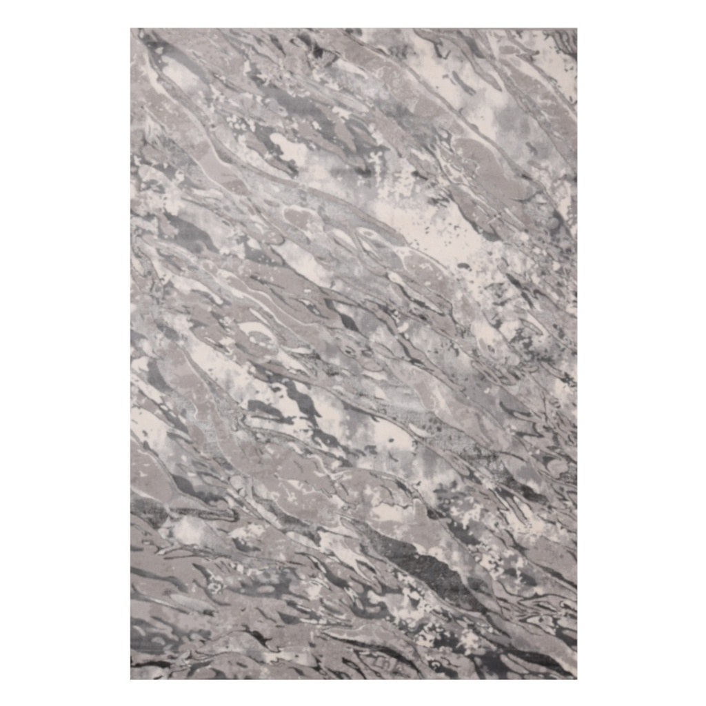 SAMIRA U5006 GRIS PLATA 160*230 TAPETE - LN  