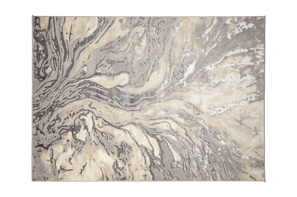 SAMIRA U5008 GRIS PLATA 240*330 TAPETE - LN25 