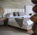 CUNA DE TIERRA TABLON ESTRIADO CABECERA DE CAMA king size - P25