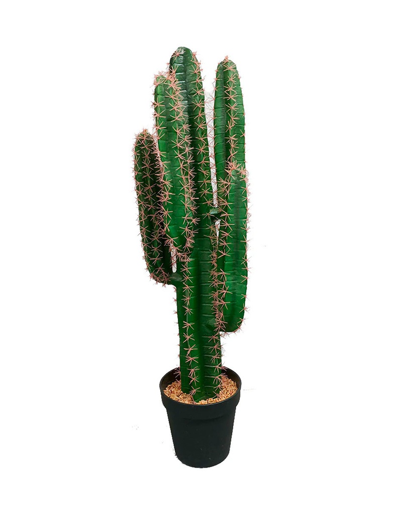 YTAR CACTUS Planta Artificial Verde y Negro - AE