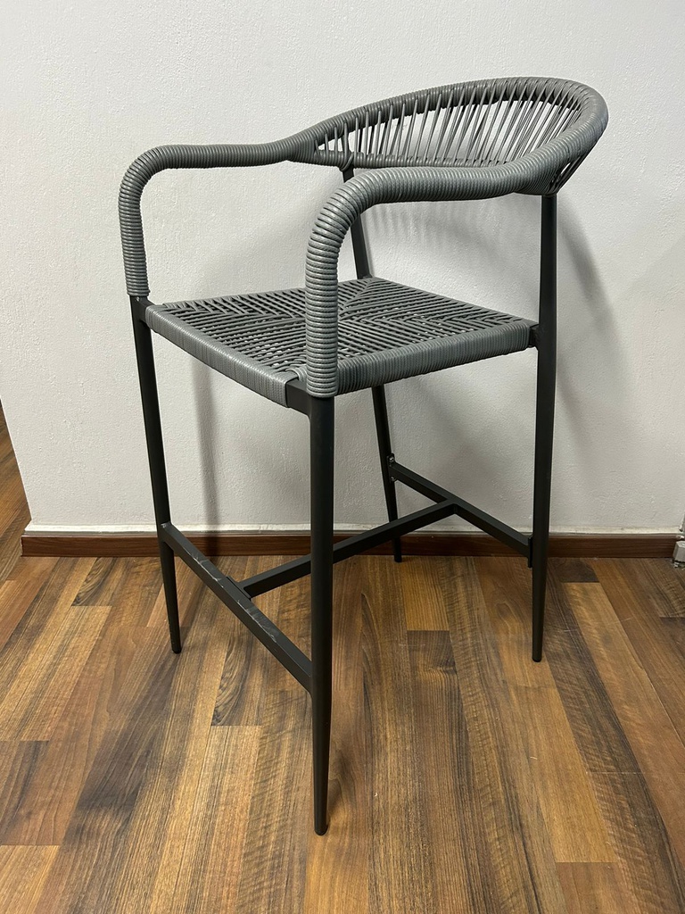 MAUI BANCO ALTO PARA EXTERIOR GRIS - M25