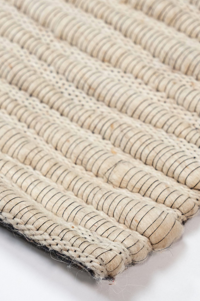 JAYA N8038 CREMA NATURAL 60*90 TAPETE - LN26 *pieza única (disponible en otros tamaños)