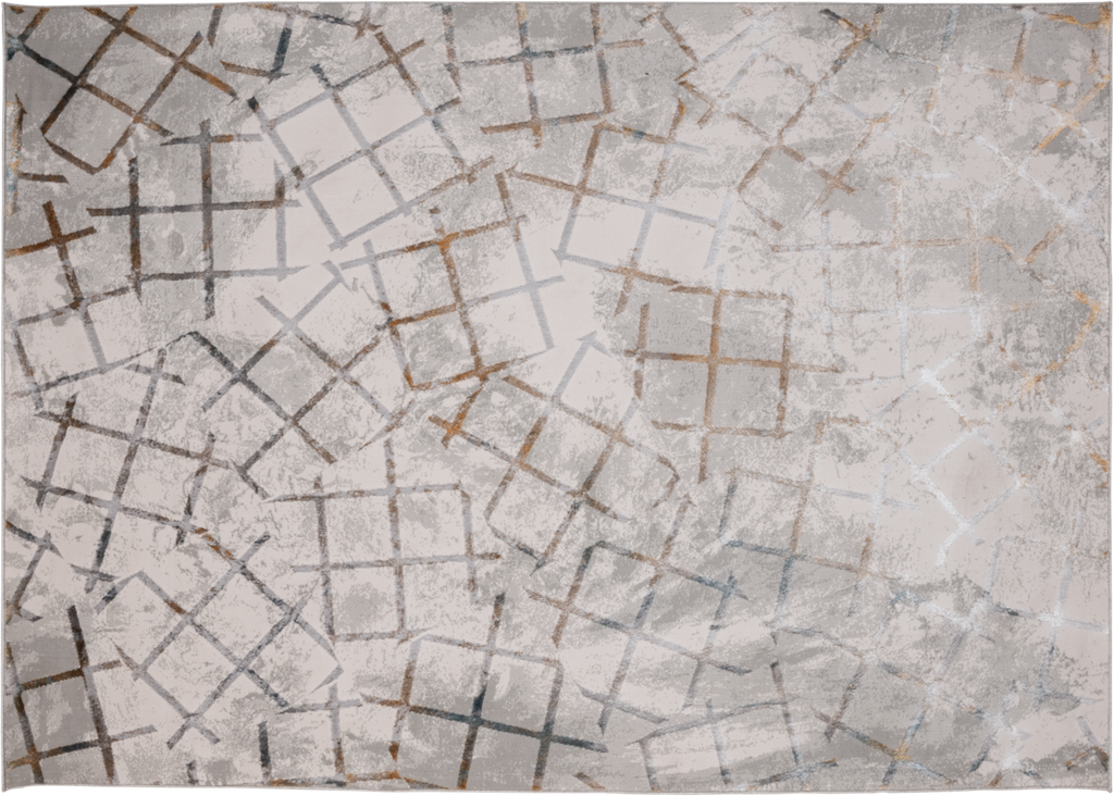 ADARA T2259 ORO GRIS AZUL 160*230 TAPETE - LN26 - consultar disponibilidad quedan pocos