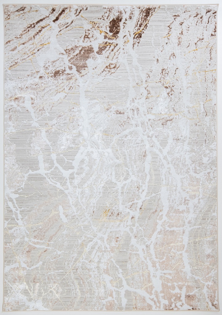 BALTEA R1010 GRIS CREMA ORO 160*230 TAPETE - LN26