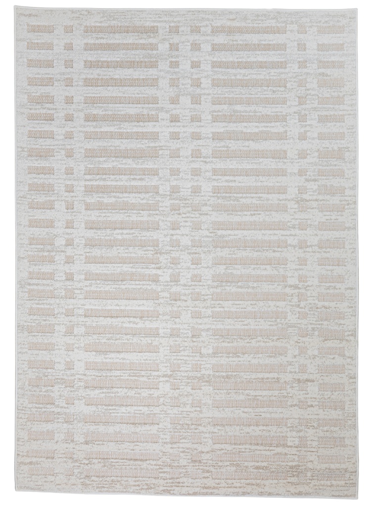 BELINA U6054 BEIGE MARFIL 300*400 TAPETE PARA EXTERIOR - LN26