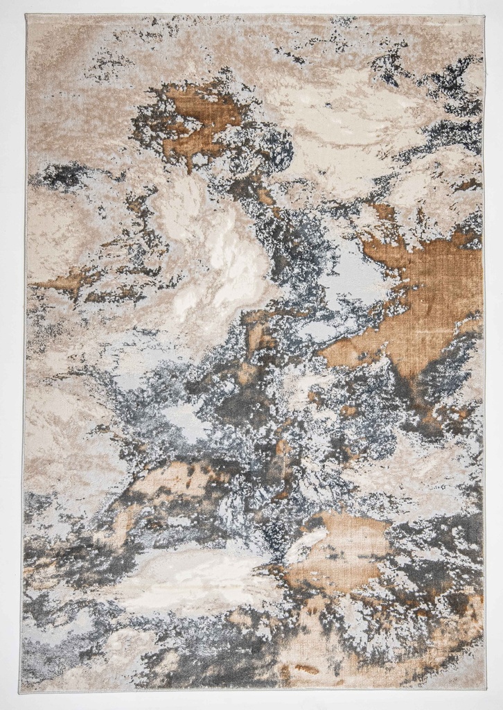 BESNI T4034 N GRIS ORO 160*230 TAPETE - LN26