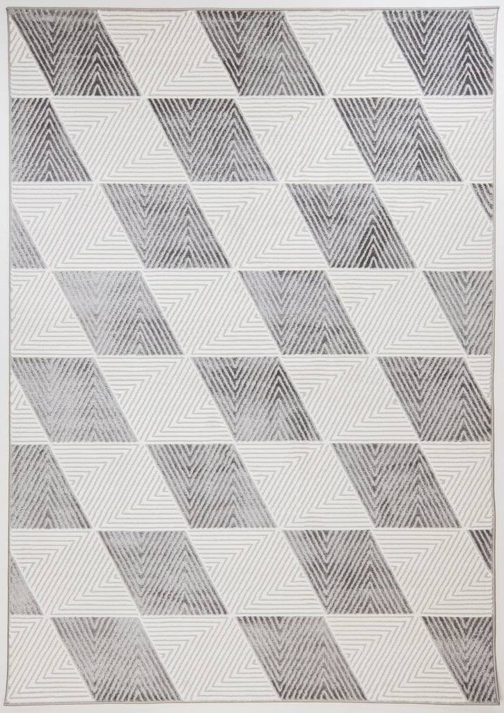 BRENTA U9006 GRIS CREMA 160*230 TAPETE - LN
