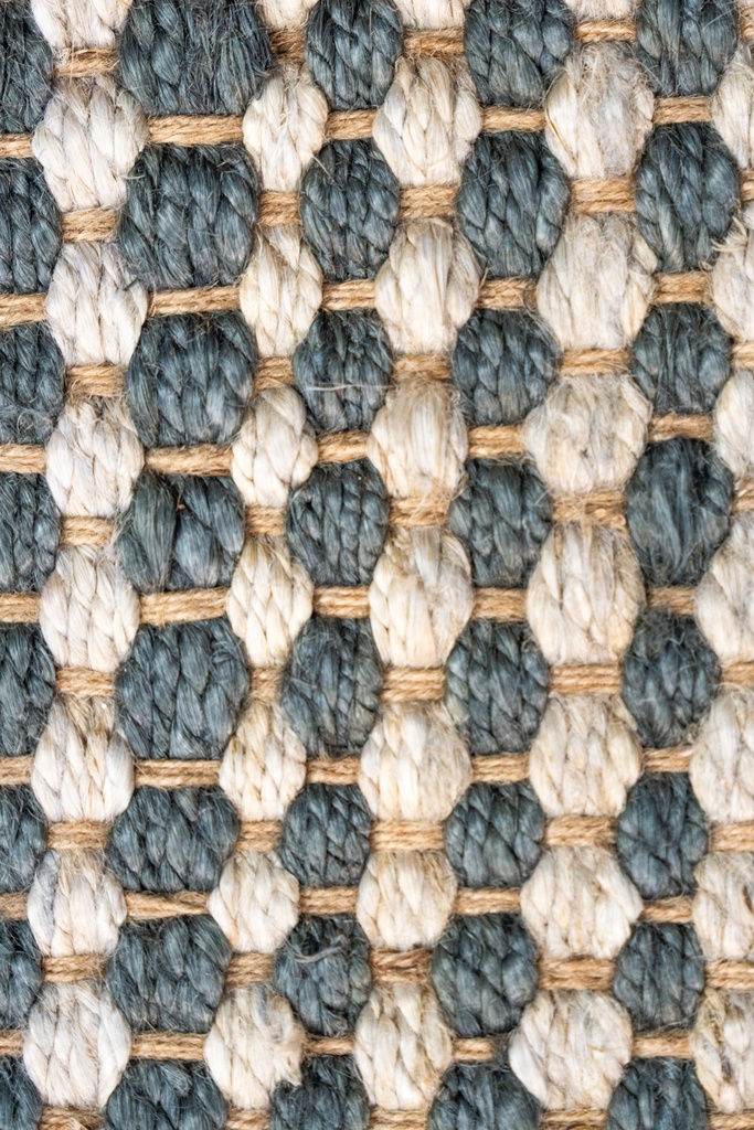 GANGES D2039 CREMA GRIS 200 DIA TAPETE - LN