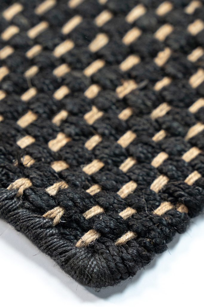 GANGES D2041 NEGRO 60*90 TAPETE - LN