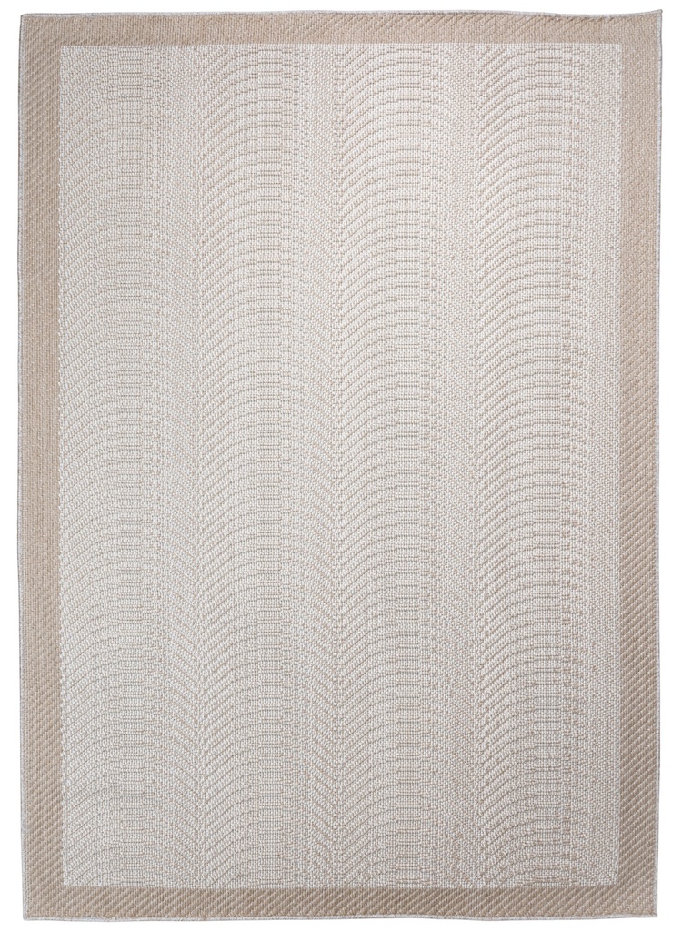 GINA R2004 BEIGE/ BEIGE 60*90 TAPETE PARA EXTERIOR - LN25