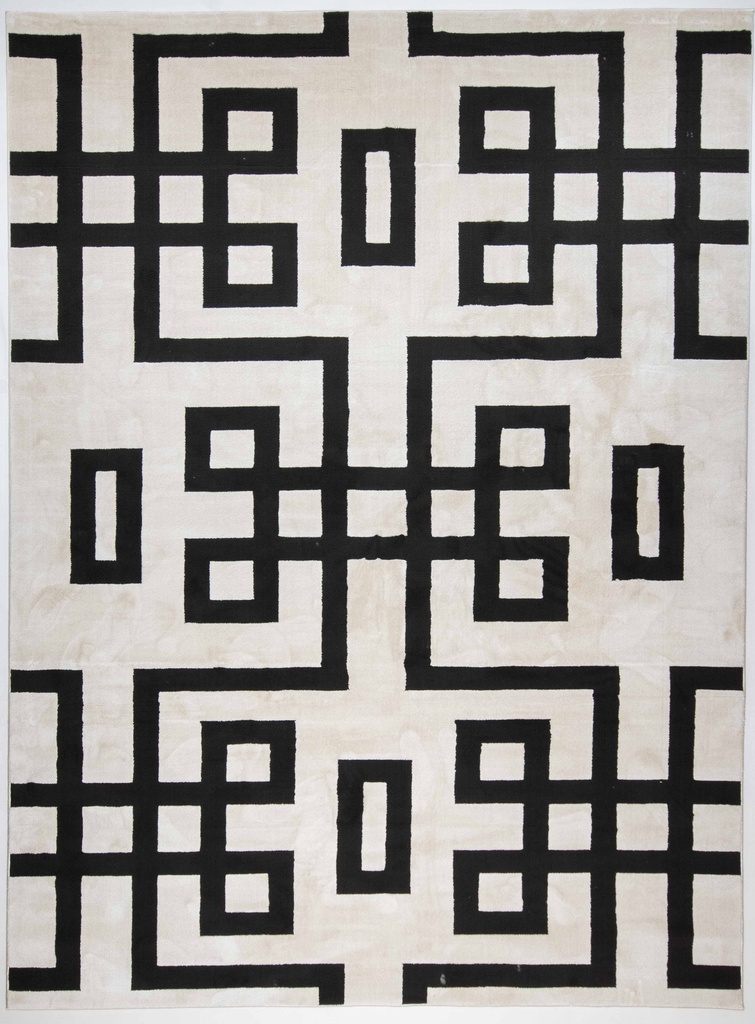 OPTIKA T9049 CREMA NEGRO 240*330 TAPETE - LN *  - consultar disponibilidad quedan pocos