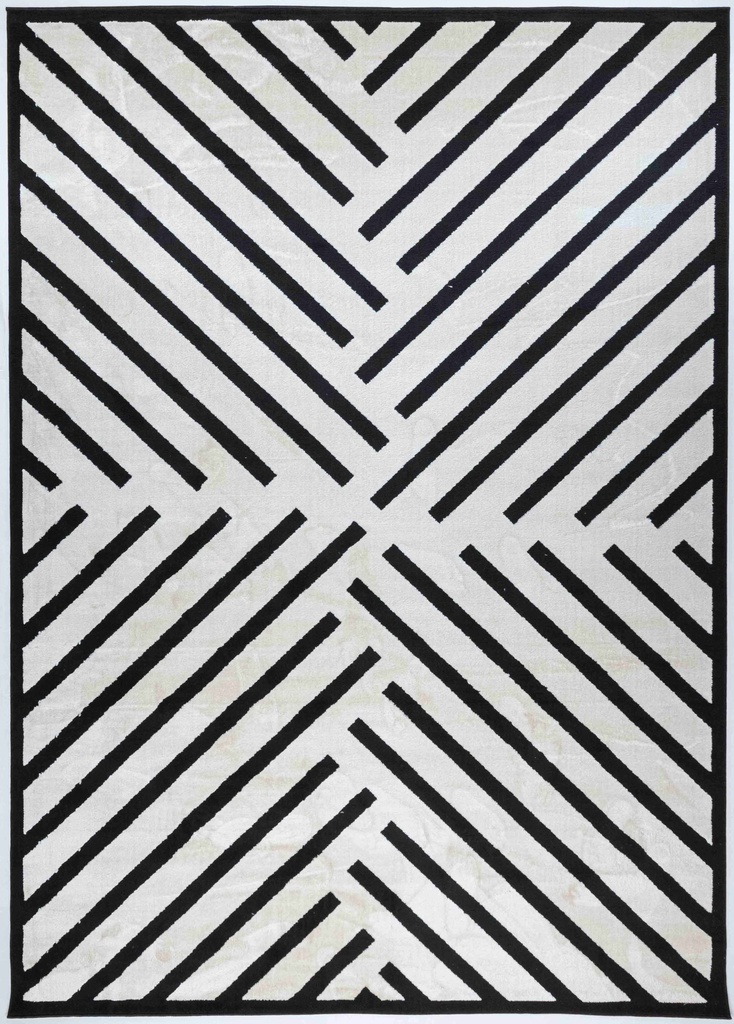 OPTIKA T9050 CREMA NEGRO 200*290 TAPETE - LN26