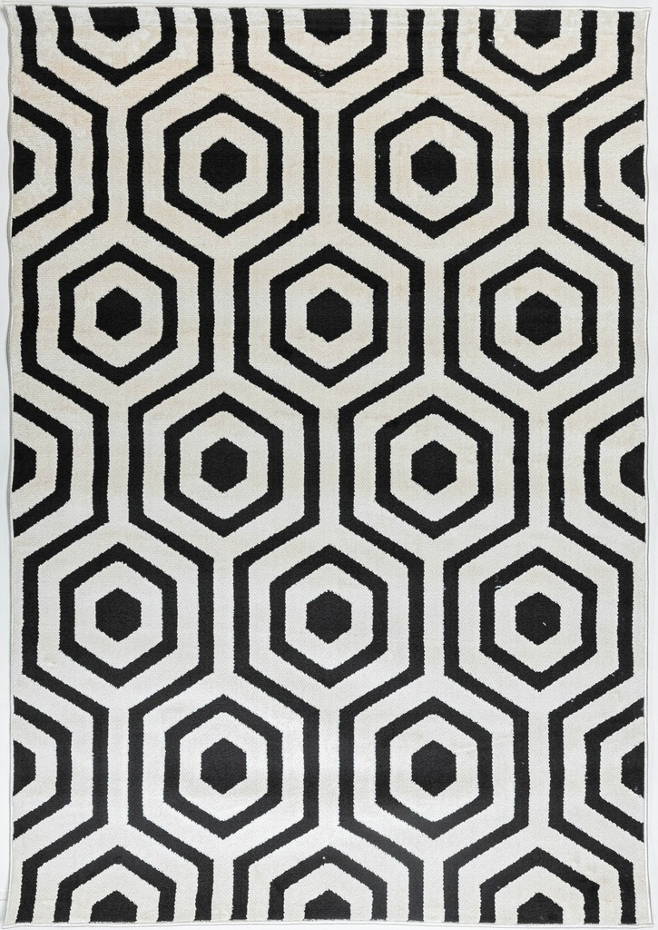 OPTIKA T9051 CREMA NEGRO 400*300 TAPETE - LN25