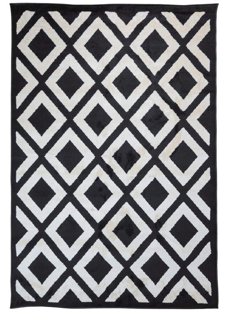 OPTIKA T9057 CREMA NEGRO 200*290 TAPETE - LN26