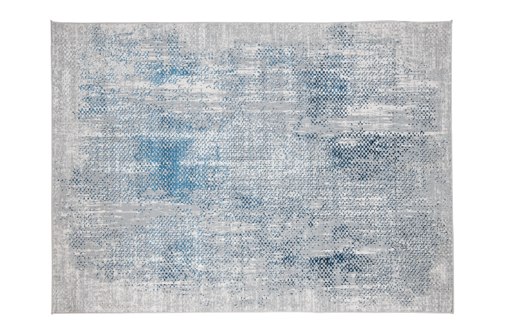 DENIZ U7014 GRIS CREMA AZUL 60x90cm TAPETE - LN
