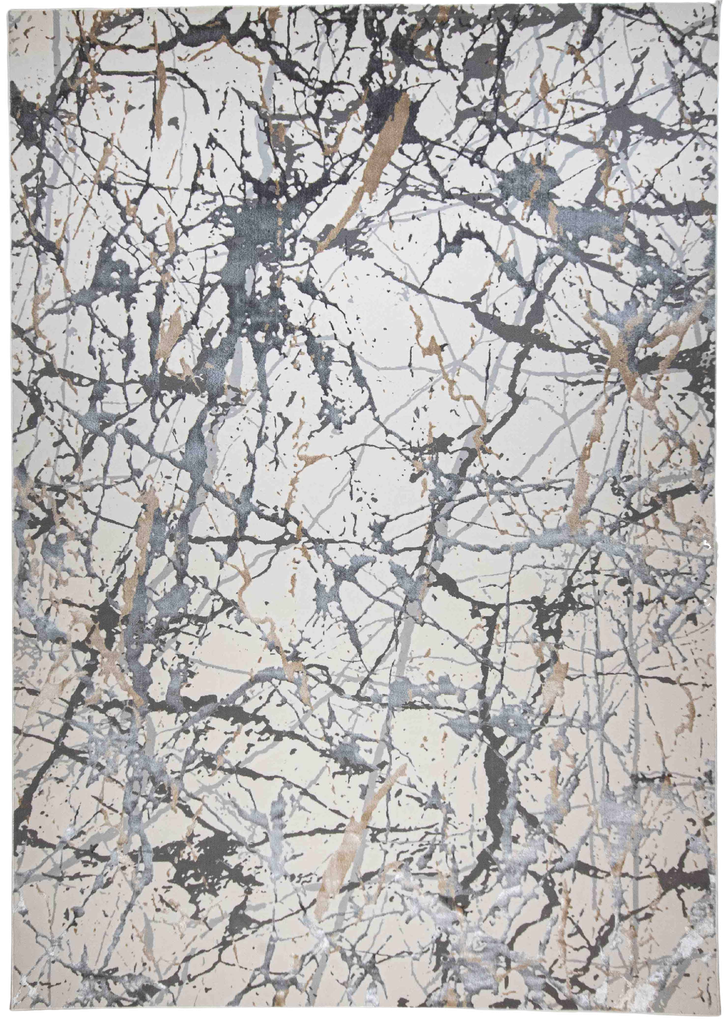 FATIMA T2323 GRIS CREMA 60x90cm TAPETE - LN