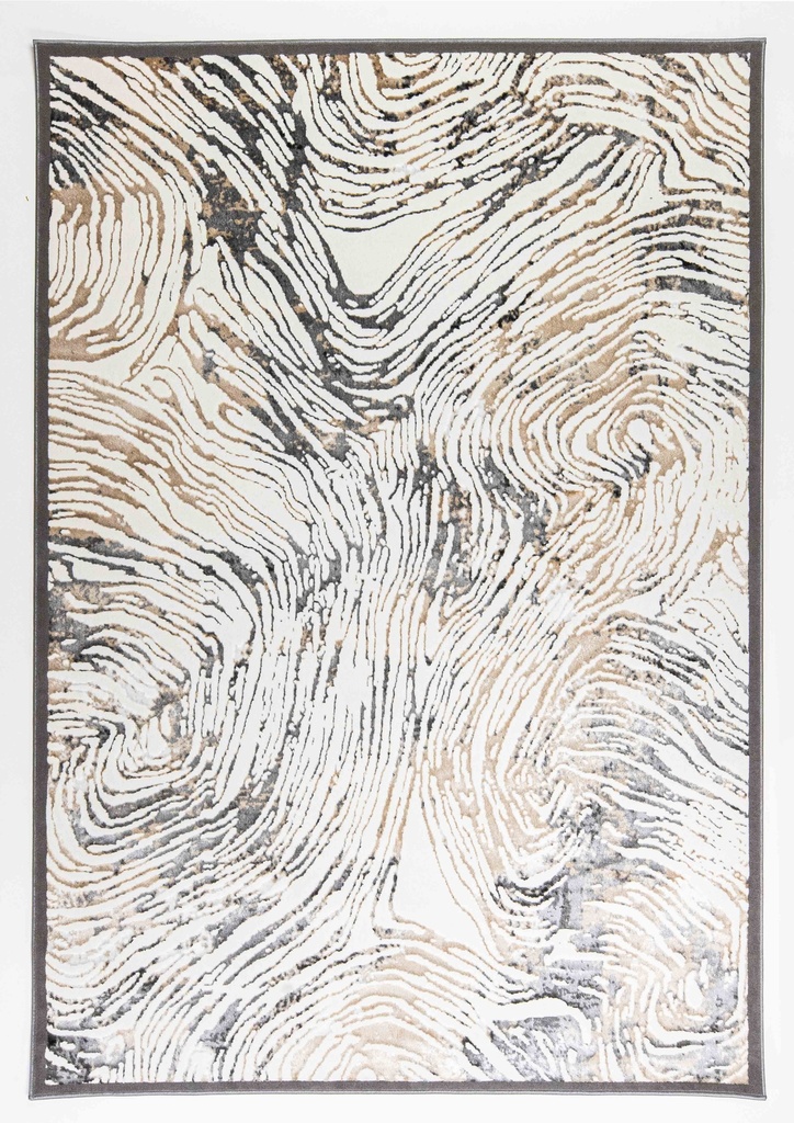 FATIMA T2337 GRIS CREMA 160*230 TAPETE - LN25