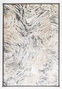 FATIMA T2337 GRIS CREMA 60x90cm TAPETE - LN26