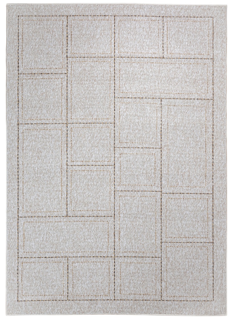 GILMA T2399 CREMA BEIGE ORO 240x330cm TAPETE - LN