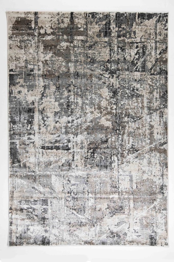 HADIM T2364 GRIS GRIS ORO 240x330cm TAPETE - LN