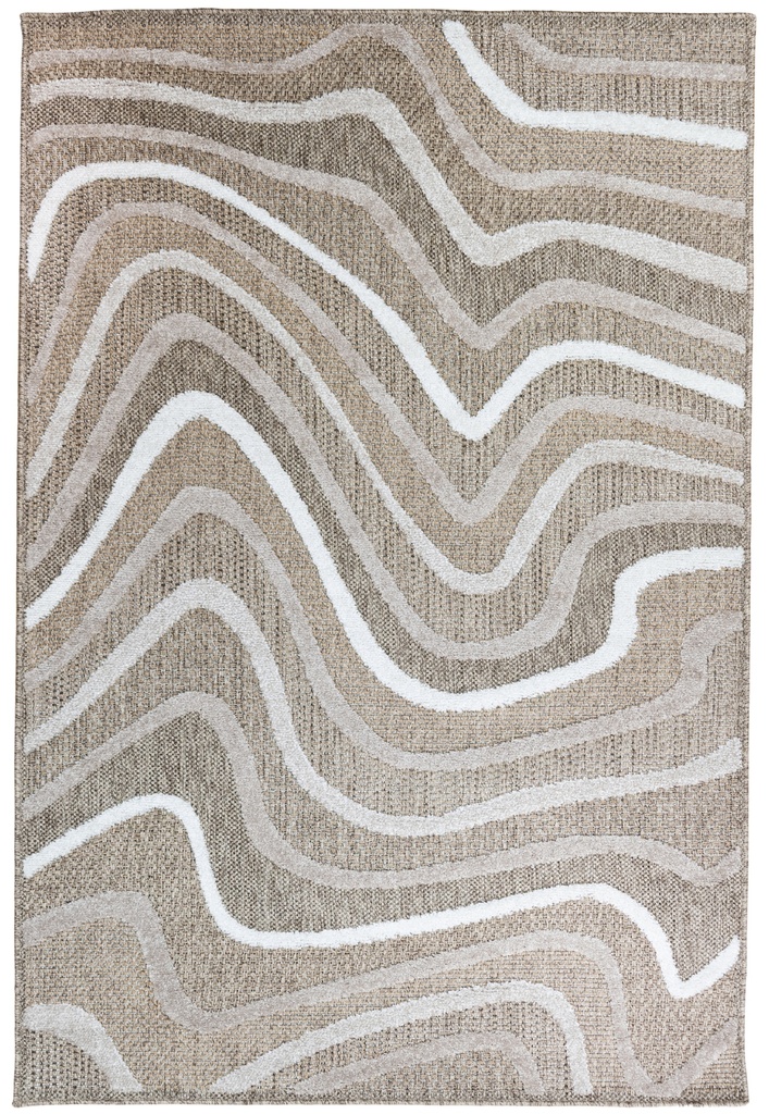 LOTUS E1013 NATURAL/ BEIGE 240 DIA TAPETE PARA EXTERIOR - LN