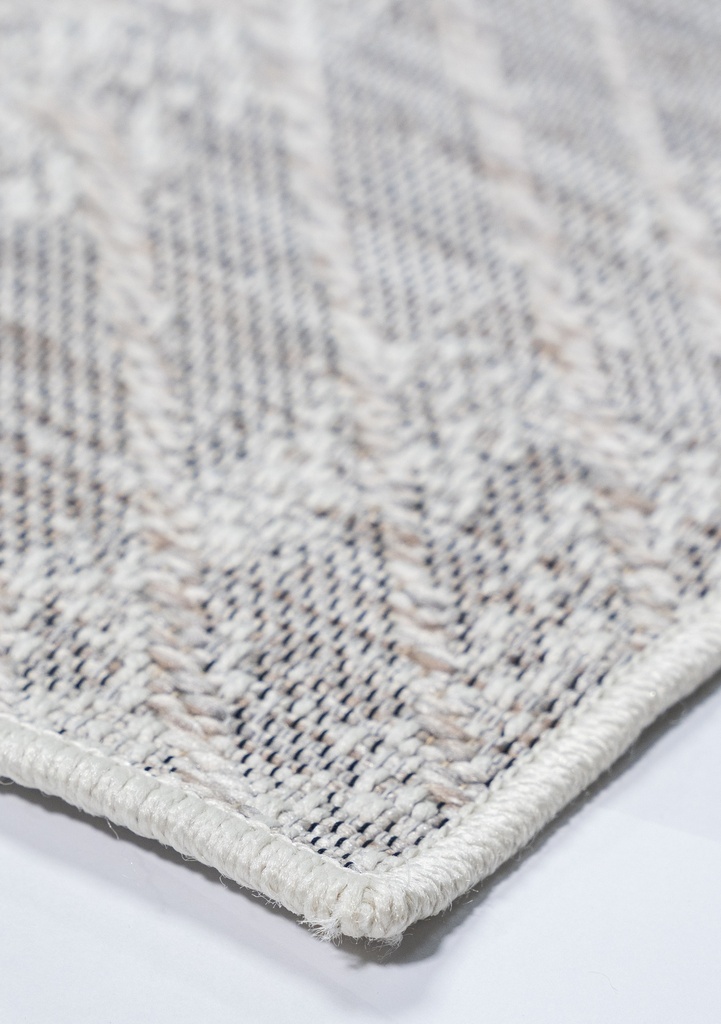 NUBIA E1007 BEIGE/ CAFÉ 80*240 TAPETE PARA EXTERIOR - LN26  - consultar disponibilidad quedan pocos