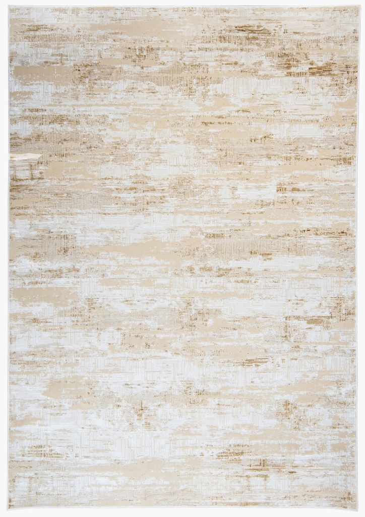 RIENZ U7026 BEIGE PLATA 160*230 TAPETE - LN26 - Quedan pocos